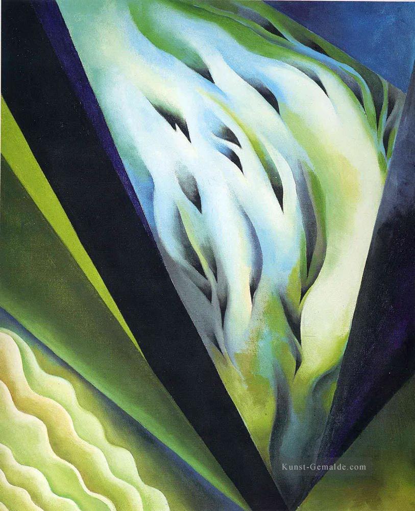 Blue and Green Music Georgia Okeeffe American modernism Precisionism Ölgemälde